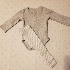 CottonOn Newborn thermal pajamas